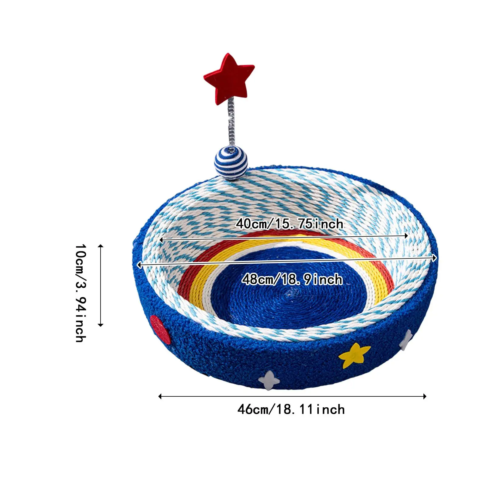Cat Scratcher Bed Hammock Toy Comfortable Scratch Resistance Scratching Basket for Dorm Room Terrace Indoor Cats Kitten Summer Cat Scratcher Bed Hammock Toy Comfortable Scratch Resistance Scratching Basket for Dorm Room Terrace Indoor Cats Kitten Summer