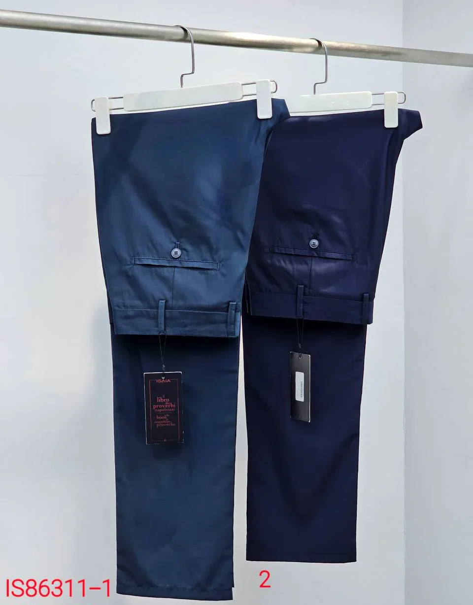 

BILLIONAIRE OECHSLI Pants thin men 2024 Spring Summer New comfort ventilate Breathable high quality Long Trousers big size 31-40