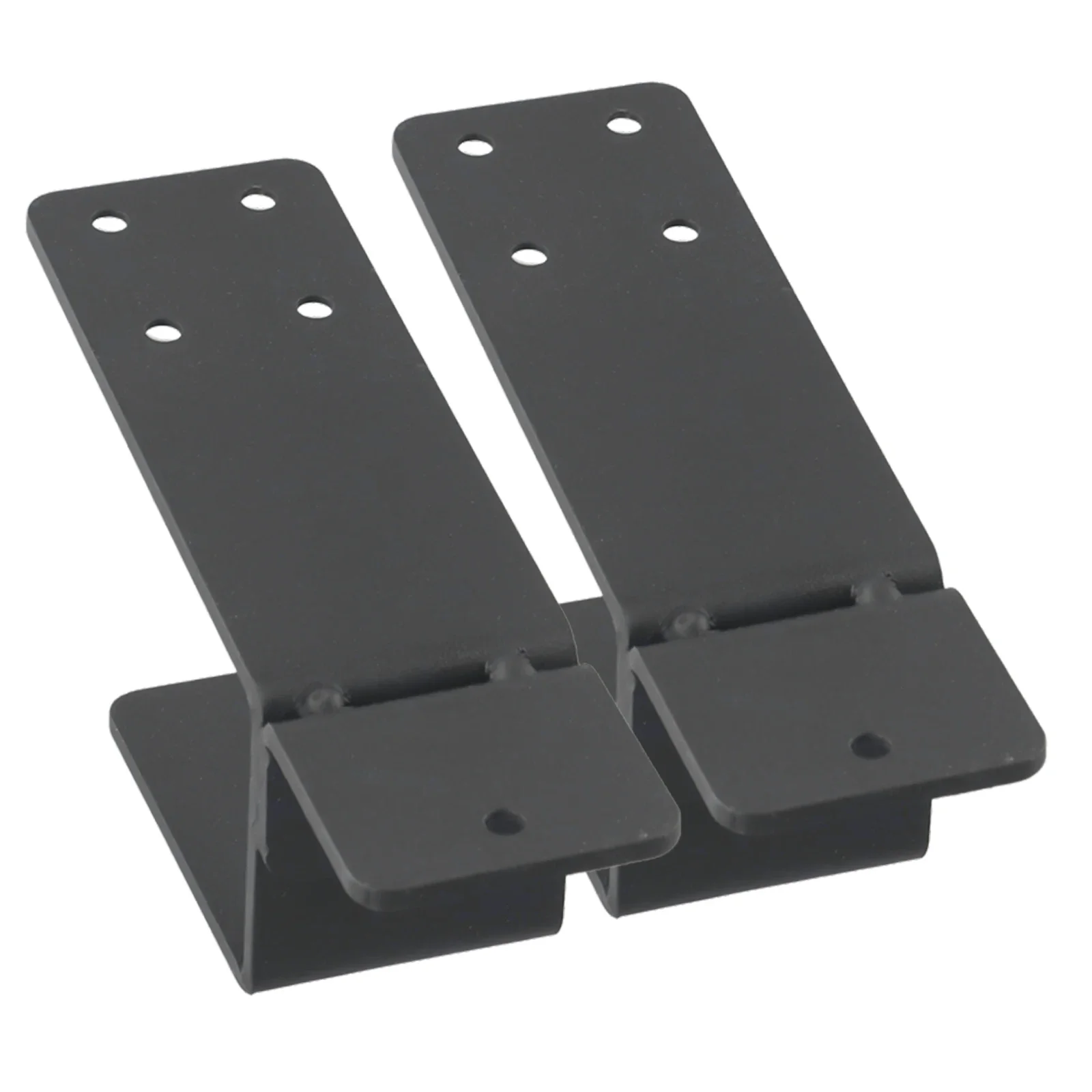 Brackets Sets Door Barricade 2 Pack Door Hardware Latch Safety Bar Bracket Stainless Steel For Home Security