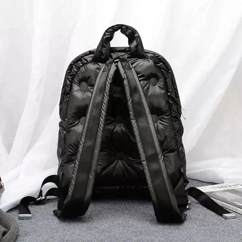 Fashion Space Cotton Women Backpacks Designer Backpack for Teenager Girls Boom Waterproof Travel Bags Large Capacity Back Packs