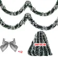 Silver 12 Garland 2m