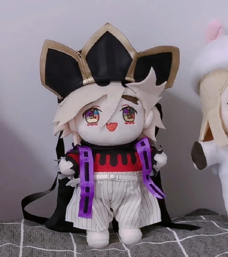 Demon Slayer Plush Douma Figure Plushie Doll Clothes Changeable Japan Anime Cosplay Merch Cartoon Comic Toy Manga Gift 8" 20cm
