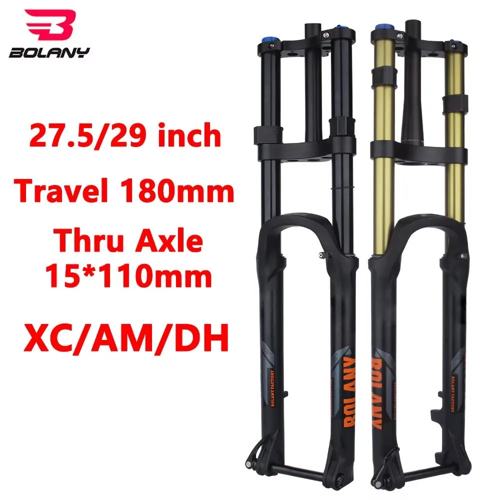 Pièces de vélo de montagne suspension fourche vtt avec voyage 130mm Pièces de vélo de montagne suspension fourche vtt avec voyage 130mm