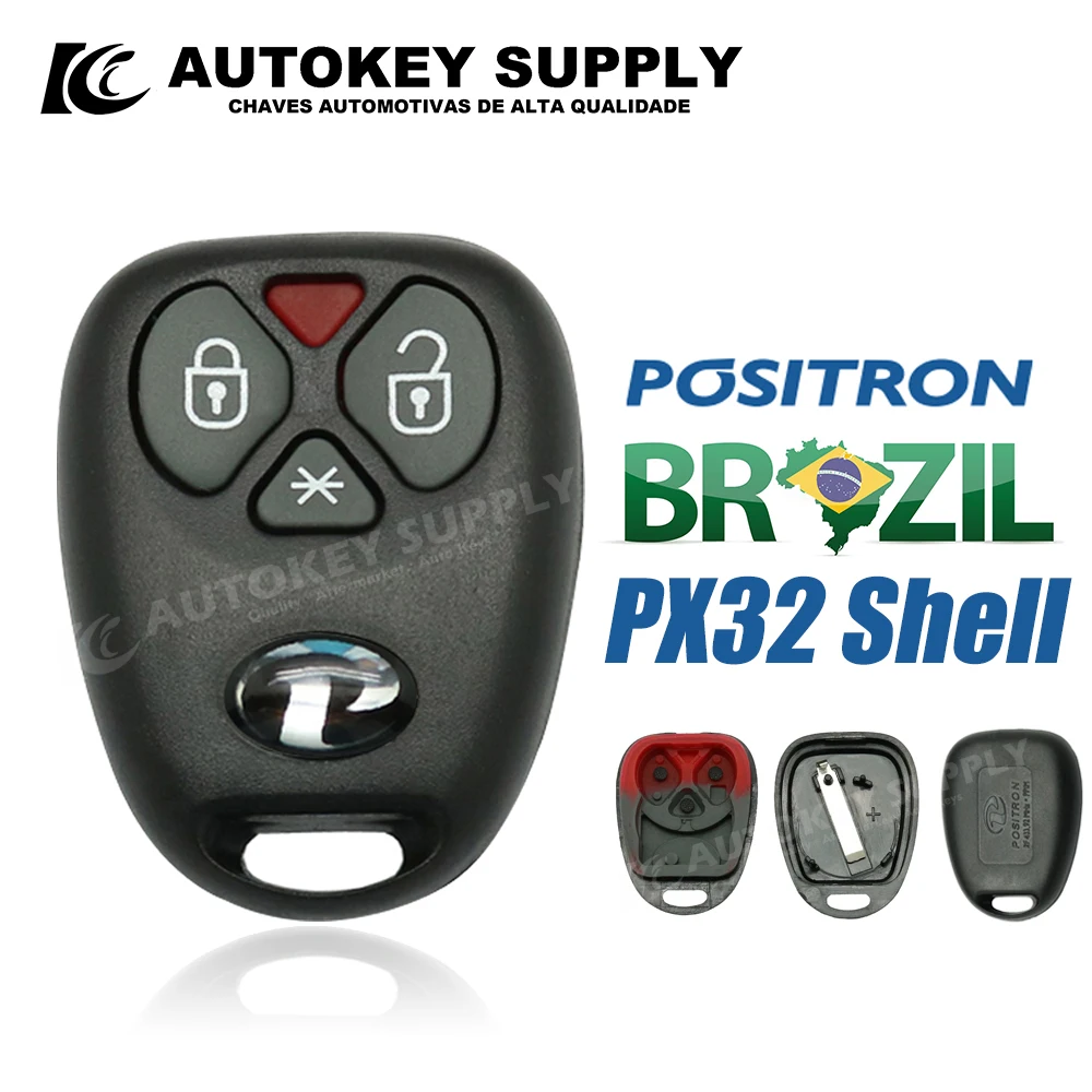 For Positron PX32 293 EX300 330 360 Program Switching Car Key Shell Complete Apply Control AKBPS101 AKBPCP098 AutokeySupply key case car key shell car remote key car key key shell