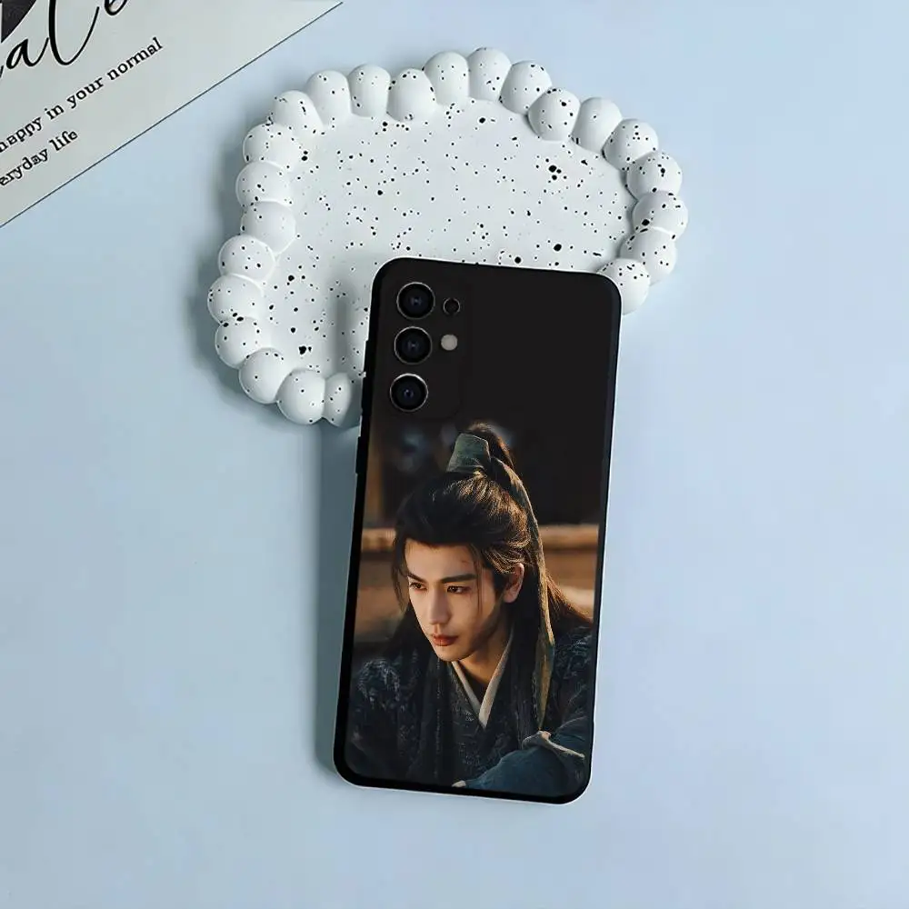 Elegant Black Soft Silicone Phone Case by C-Chasing Jade