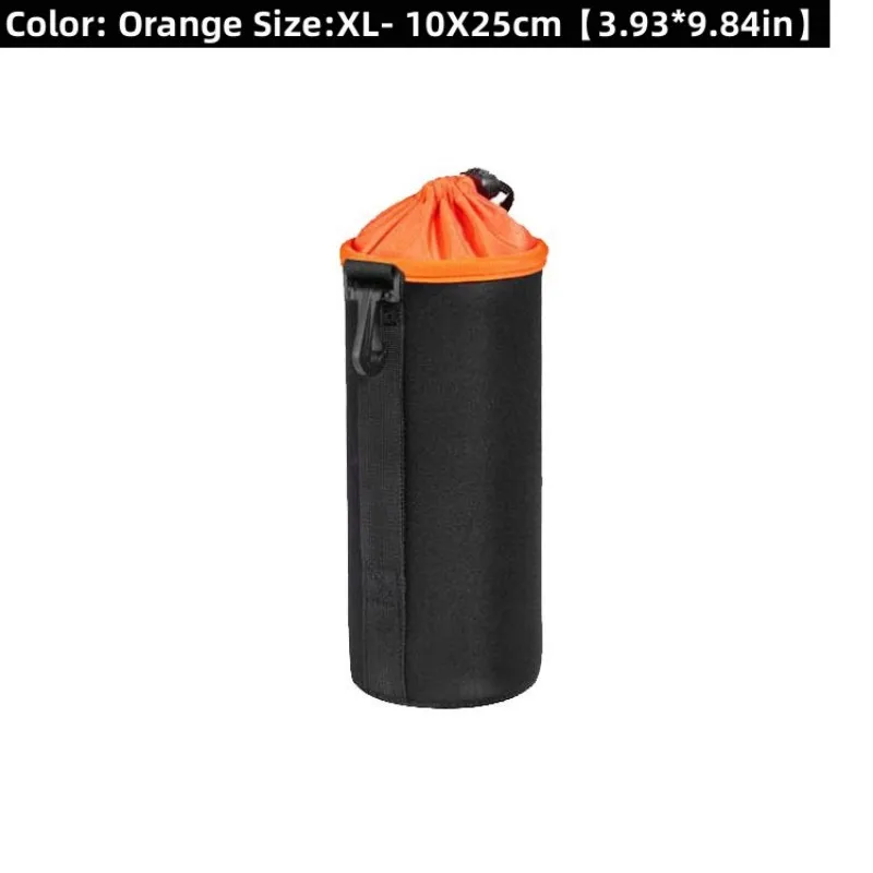 Waterproof Camera Lens Pouch Bag – Soft Drawstring Protector Case