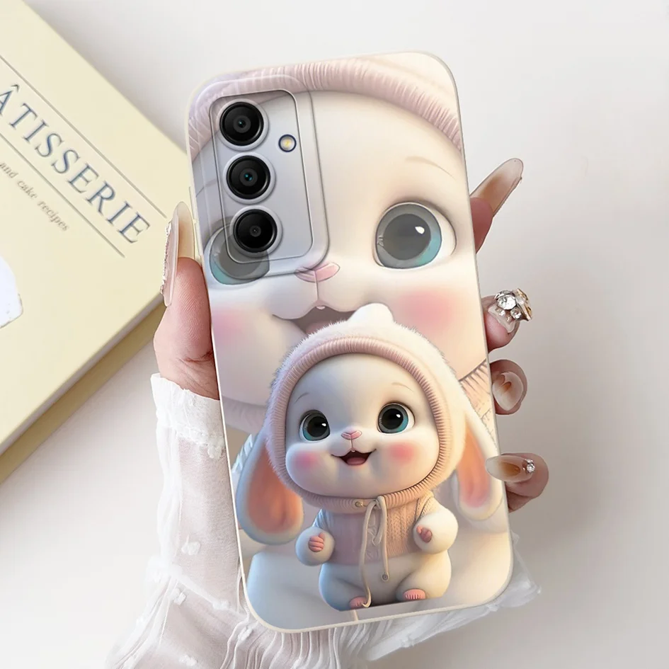 Silicone Flower Bowknot Soft TPU Case for Samsung Galaxy A16 5G