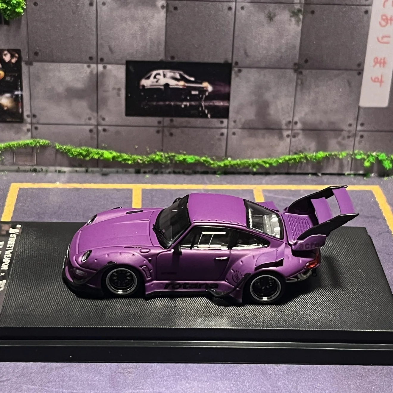 Straße Waffe 1/64 RWB 993 Diecast Auto Modell - AliExpress