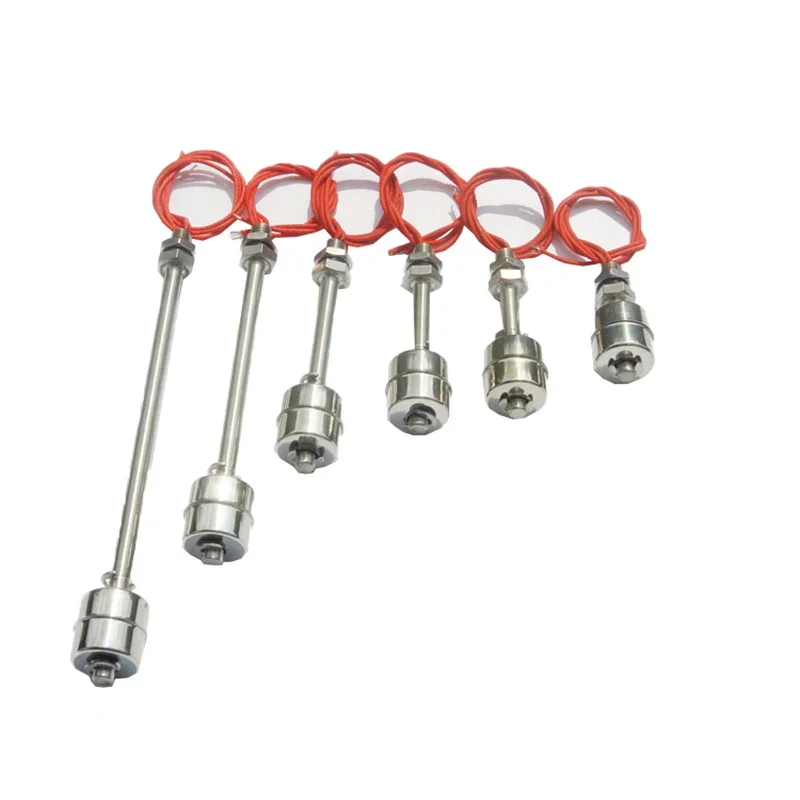 Stainless Steel Float Switch Tank Liquid Water Level Sensor 45/65/75/100/150mm Double Ball Float Switch Tank Pool Flow Sensors