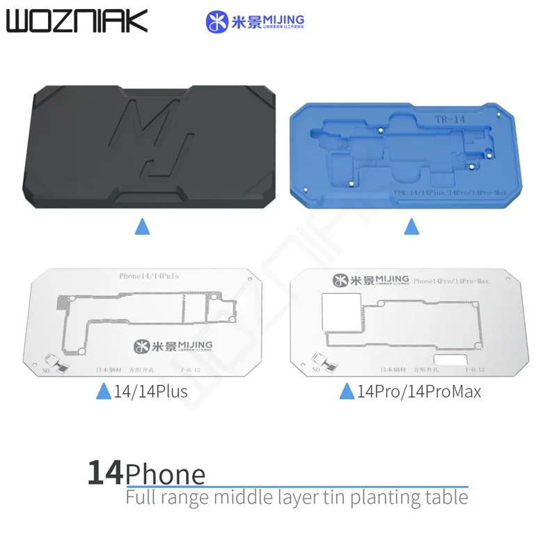 MiJing Z20 4IN 1 Fixture For iPhone 14 /14plus/14pro/pro max