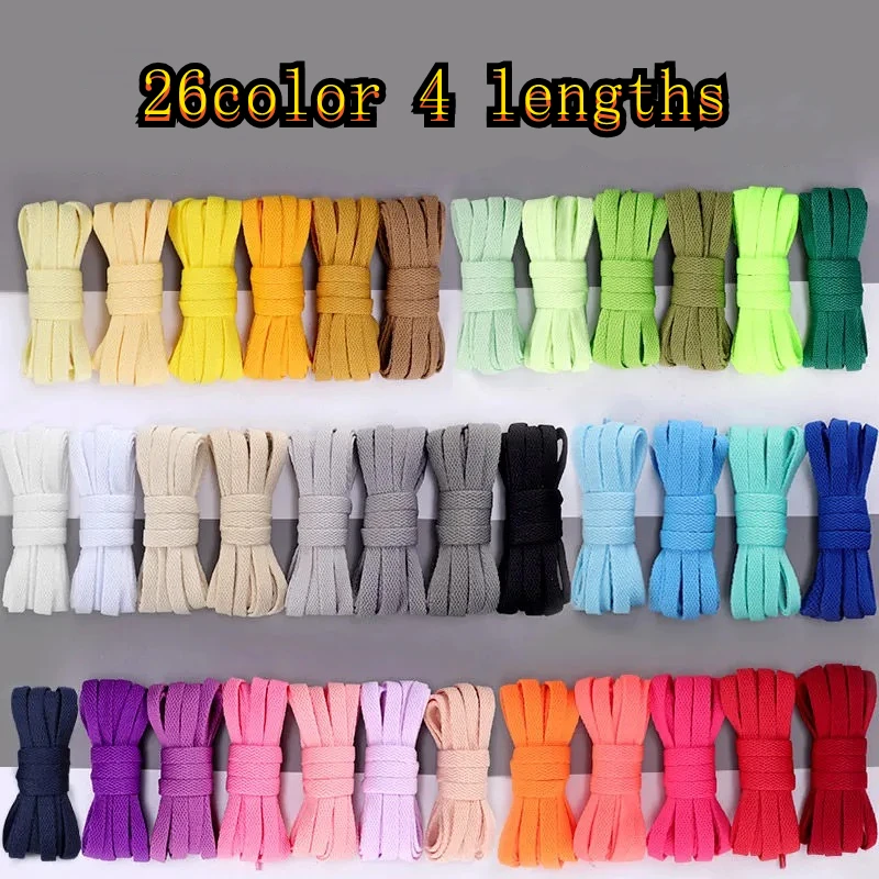 

Thicken Laces Shoe Athletic String No Elasticity Flat Shoelaces Off Sport White Leisure Sneaker Lacet Shoelaces Accessories