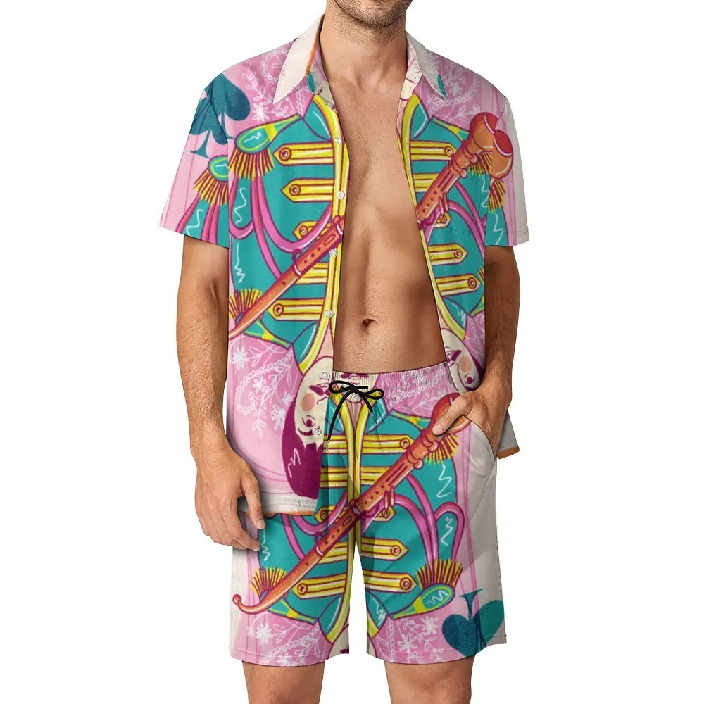 

2 шт., музыкант группы The Beatle, великолепный музыкант 5, высококачественный мужской пляжный костюм, графический крутой пляж