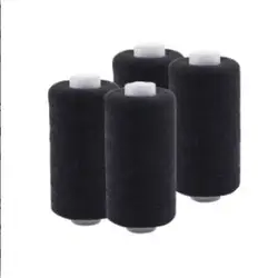Premium Home Sewing Thread in Black & White - 500m of 402 Polyester (4PCS)