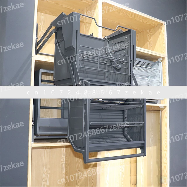 ลิฟต์แบบดึงลง, ชั้นวางของในครัว, ตู้เก็บของด้านบนตู้เย็น, ตะกร้ายกแบบสองชั้น, ตู้แขวนสองชั้น 5 ลิฟต์แบบดึงลง, ชั้นวางของในครัว, ตู้เก็บของด้านบนตู้เย็น, ตะกร้ายกแบบสองชั้น, ตู้แขวนสองชั้น 5