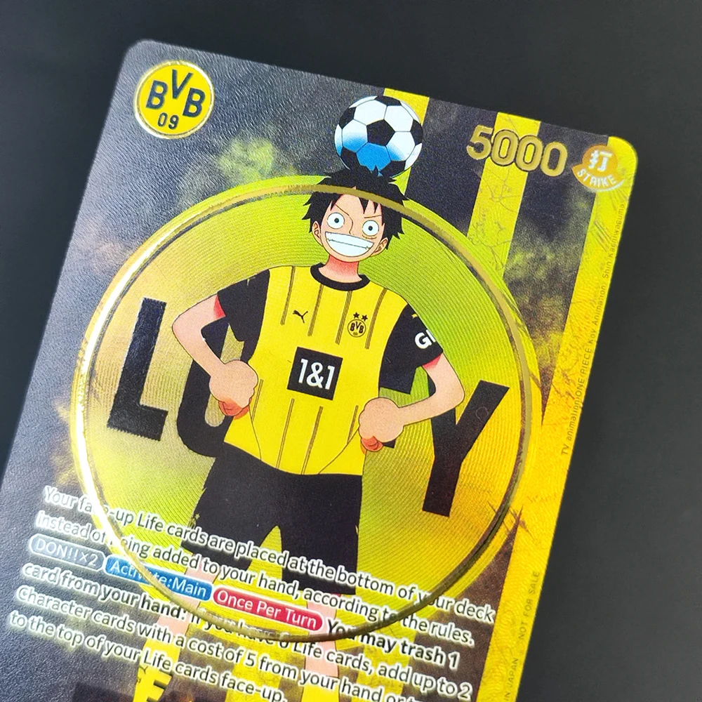 DIY OPCG ONE PIECE CARD Monkey.D.Luffy Ace (010) (Dodgers x ONE PIECE) EB02-010 One Piece Promotion Anime Englische Kartenfolie – Detail 11