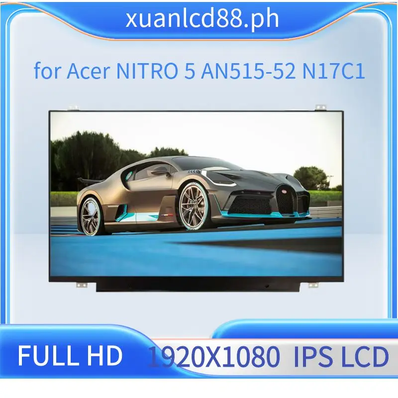 

ЖК-экран для ноутбука Acer NITRO 5 AN515-52 N17C1, Full HD IPS, 15,6 дюйма, 30 контактов или 40 контактов, 144 Гц