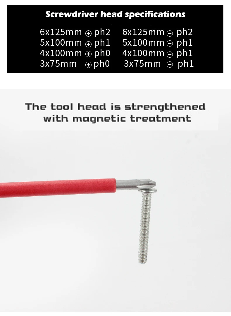 8 PCS Insulated Screwdriver Set Slotted Phillips High Voltage Resistant Screw Driver Electrician's Professional Tools Hand Tools