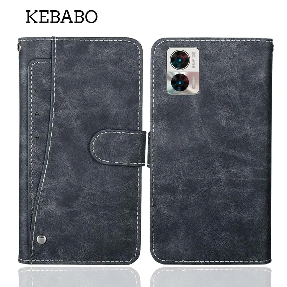 Portafoglio In Pelle Motorola Edge 30 Fusion Neo Pro Ultra Case Flip Luxury Card Slot Cover Phone Protective Book Style Bags