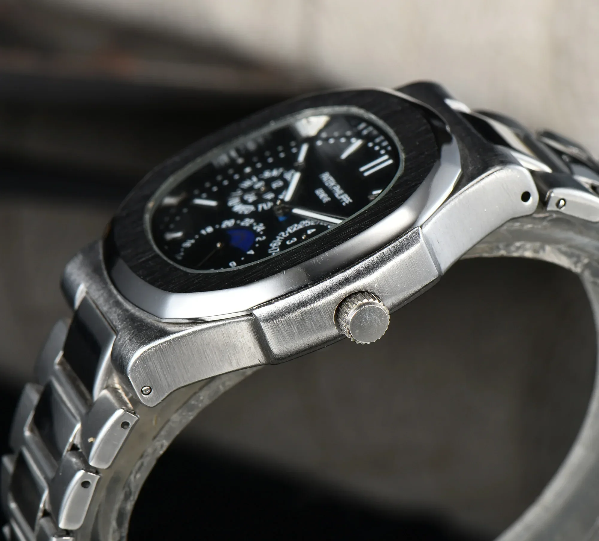 2024 Universe Point New Men's Fashion Business Luxury Steel Band Quartz Multifunction Chronograph Men's Gift Watch Reloj Hombre