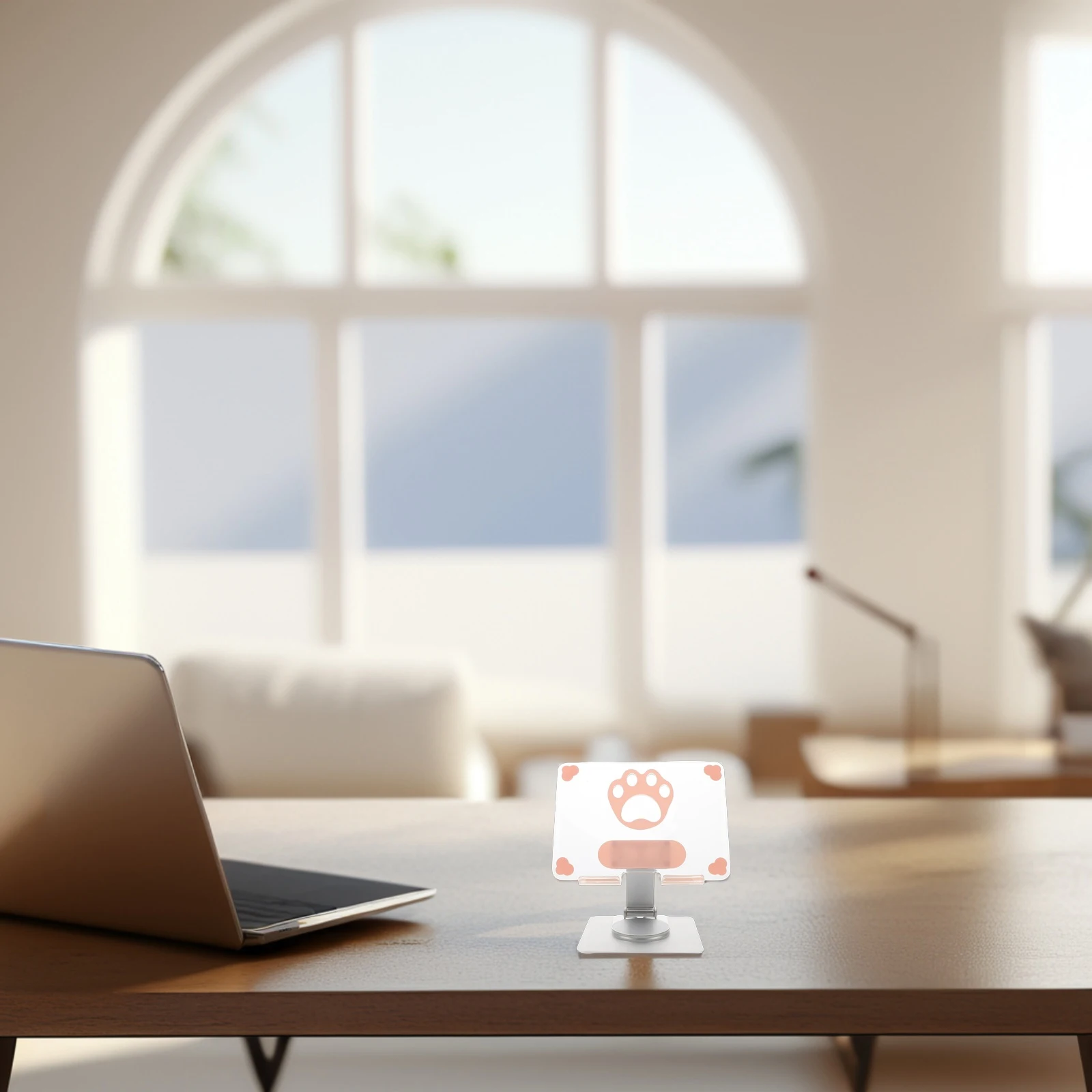 휴대용 태블릿 접이식 모니터 홀더 책상 회전 태블릿 홀더 St 책상 조정 가능한 무릎 랙 사무용품 여행