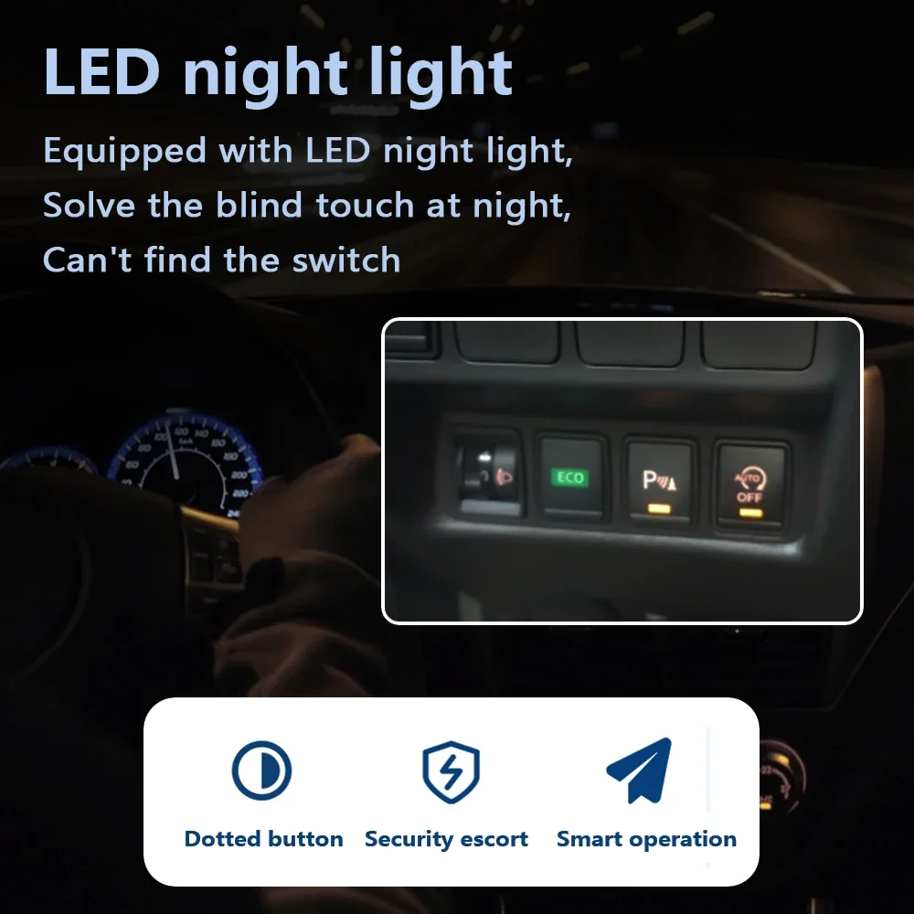 Auto Een knop start schakelaar cover 5.0t liep ger... – Grandado