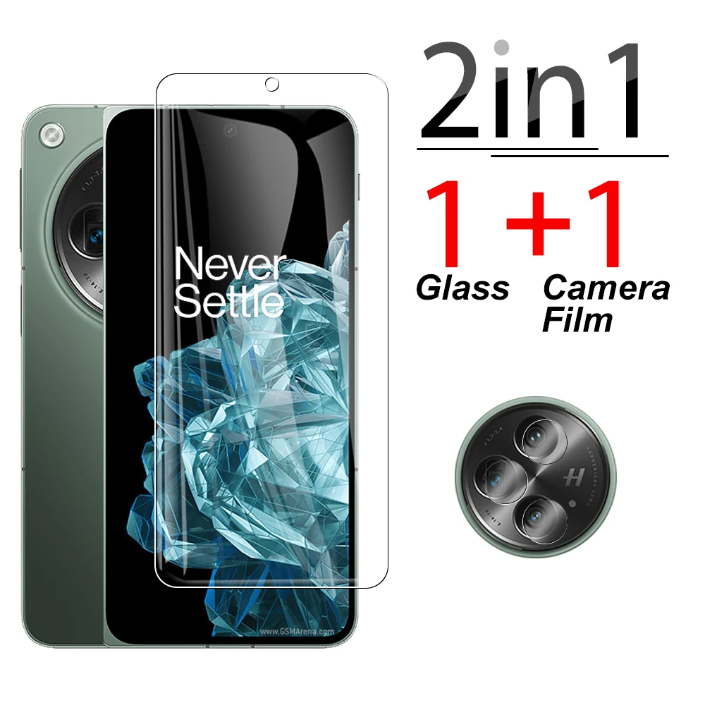 2 In1 Per Oneplus Open 2023 Prevenire Graffi Vetro Protettivo One Plus Open Open 7.82 Pollici Protezione Dello Schermo Dell'Obiettivo Trasparente