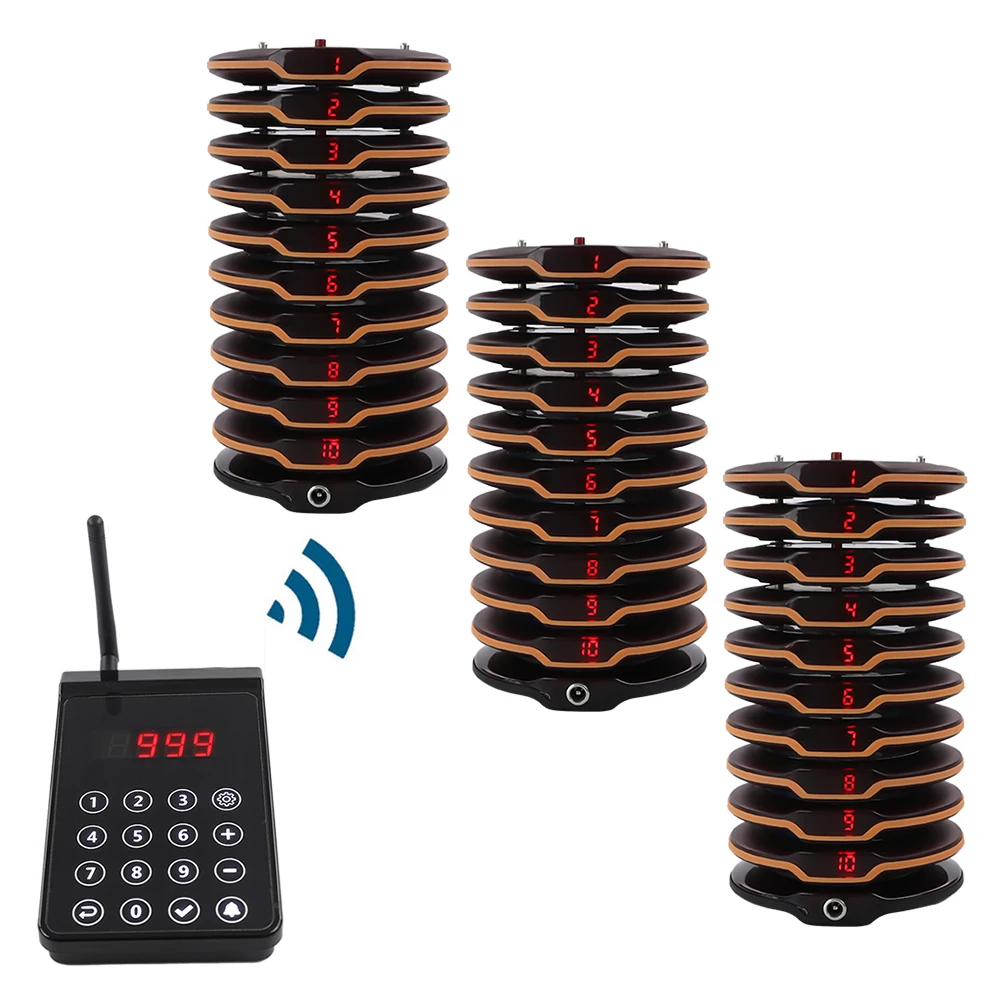 نظام النداء اللاسلكي للمطاعم نظام استدعاء النداء ل...