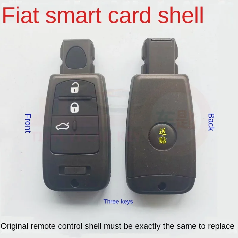 

High-quality Replacement Shell for Fiat Remote Key with 3 Buttons Compatible withFiorino, Fiora, Grande Punto,