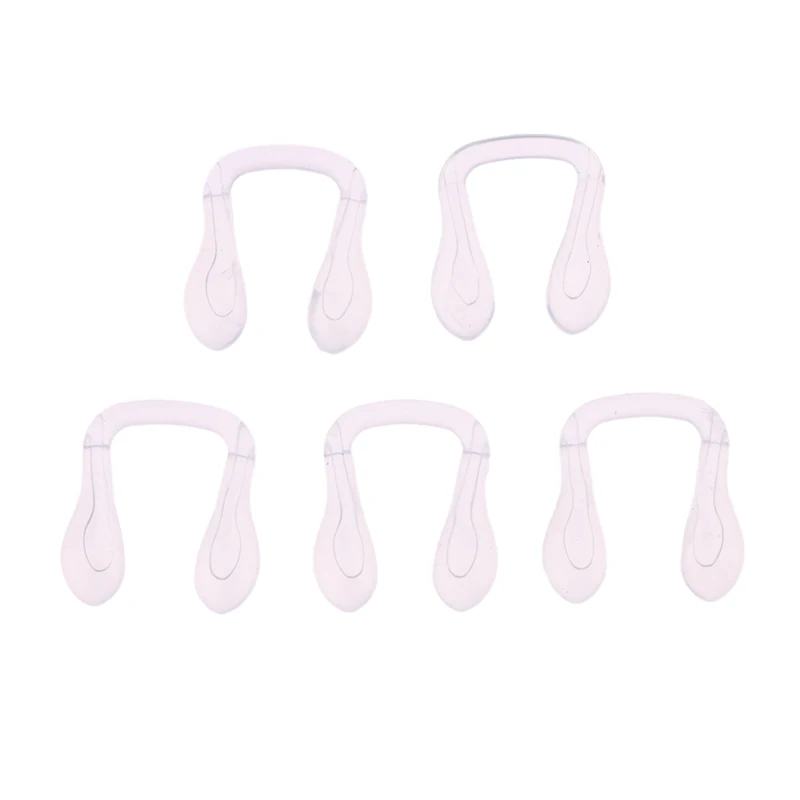 5 Stück Silikon U-förmige Nasen pads Brillen Nasen clip Nasen brücke Anti-Rutsch-Halter Brillen zubehör – Detail 15