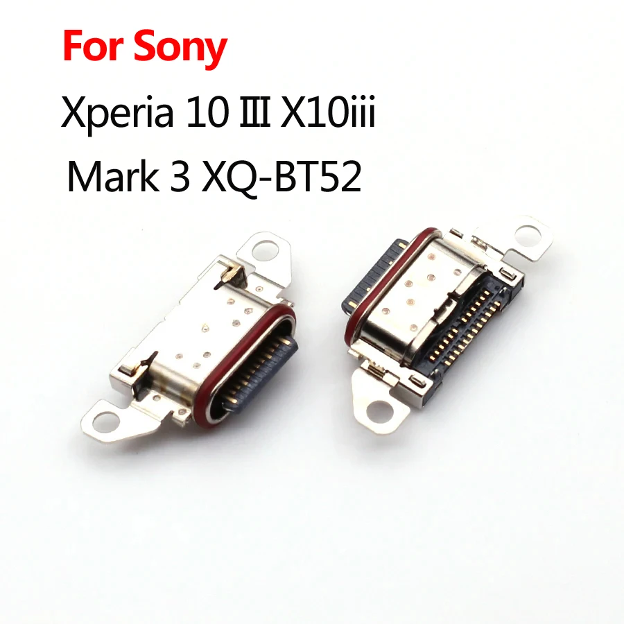 1-2 Pz Per Sony Xperia 10 Iii X10Iii Mark 3 Xq-Bt52 Type-C Porta Di Ricarica Usb Connettore Dock Caricatore
