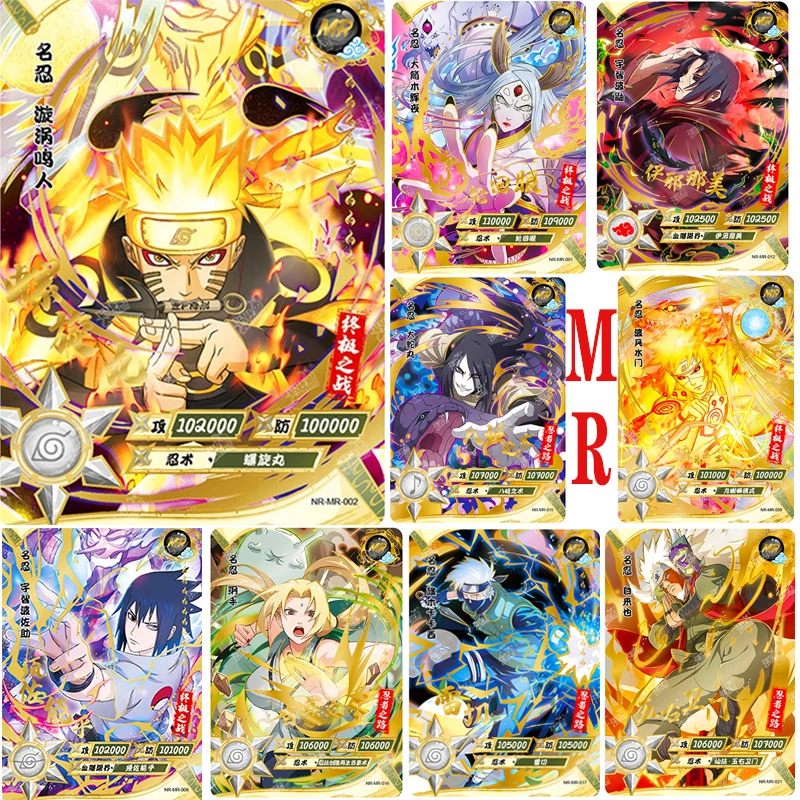 NARUTO Trading Cards Otsutsuki Kaguya Namikaze Minato Uchiha Itachi