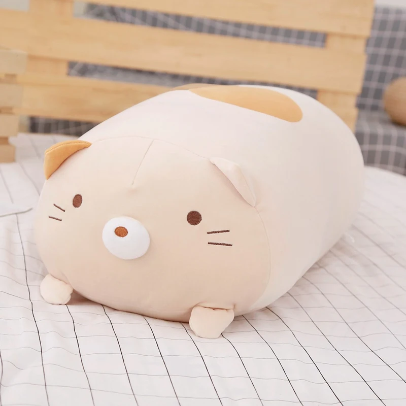 Soft Animal Cartoon Pillow Cushion Cute Fat Dog Cat Penguin Pig Frog Plush Toy Stuffed Lovely kids Birthyday Gift