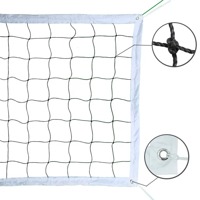 Outdoor Beach Volleyball Net Professional Training Standard 960x100cm Volleyball Net Tennis Badminton Mesh Replacement 4