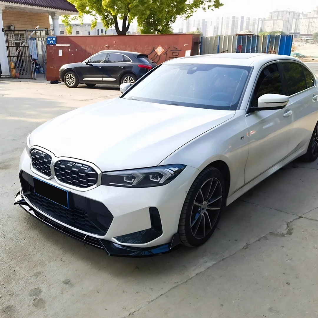 BMW 3 시리즈 G20 G21 G28 2023 330i 320d M340i 투어링 M 스포츠 xDrive 프론트 범퍼 립 턱 보호대 자동차 튜닝 액세서리