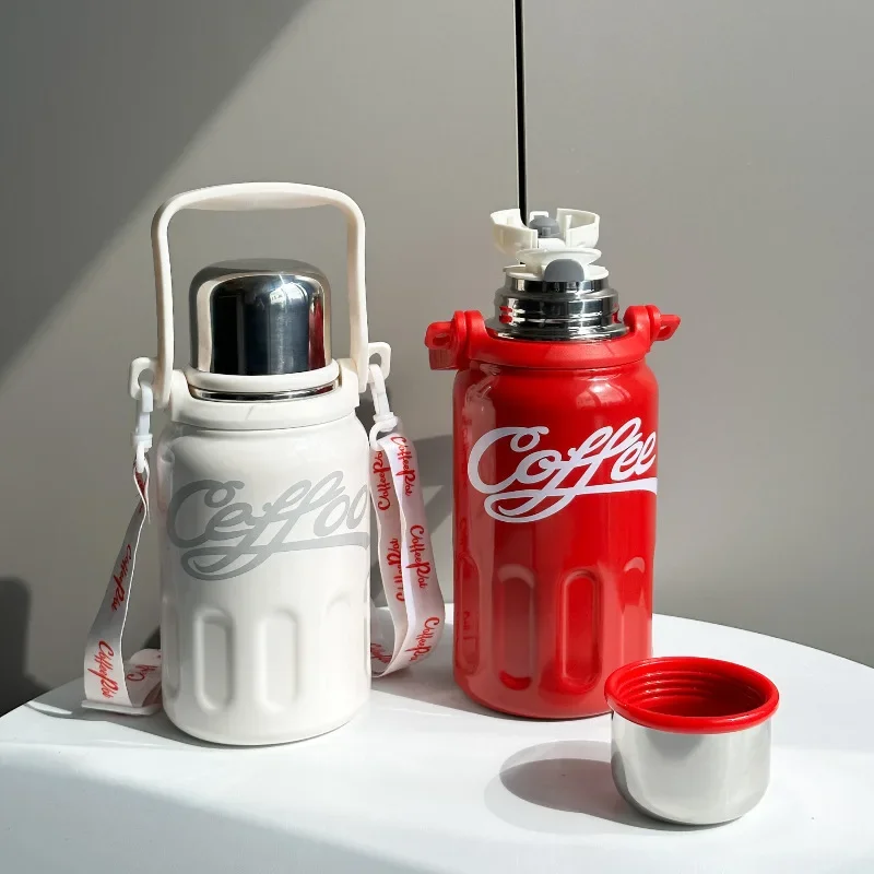 Coca-Cola Sports Water Bottle 316 Stainless Steel Insulation Cup