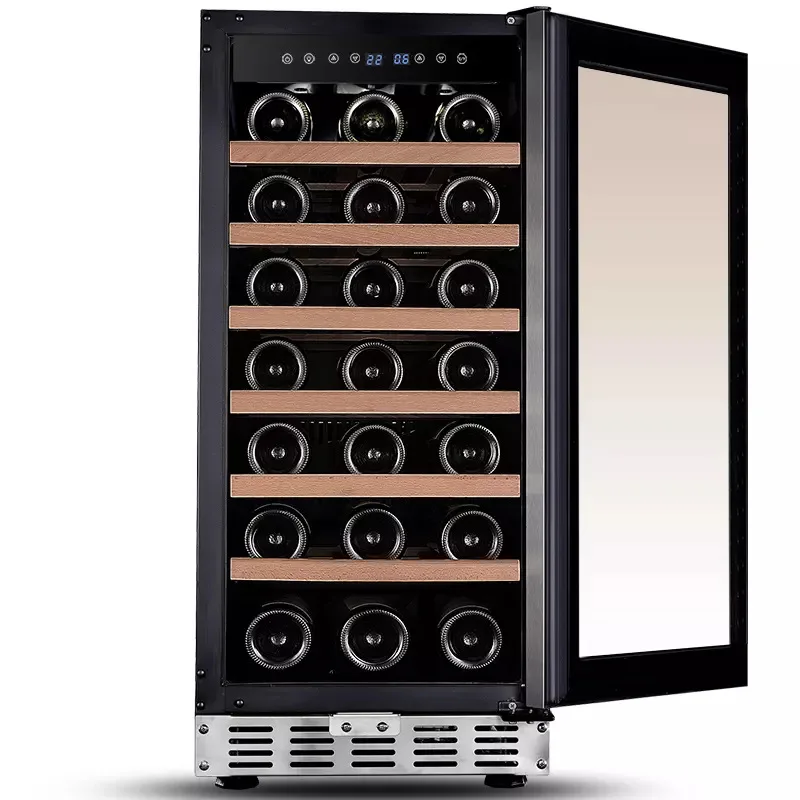 Solar Powered High End Cheap Mini Refrigerators Under Counter Beer 24 50 Bottle Wine Cooler
