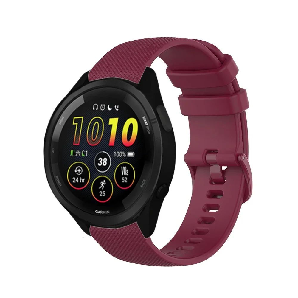 Adjustable Silicone Strap - Universal Fit for Smartwatches (22mm/20mm)