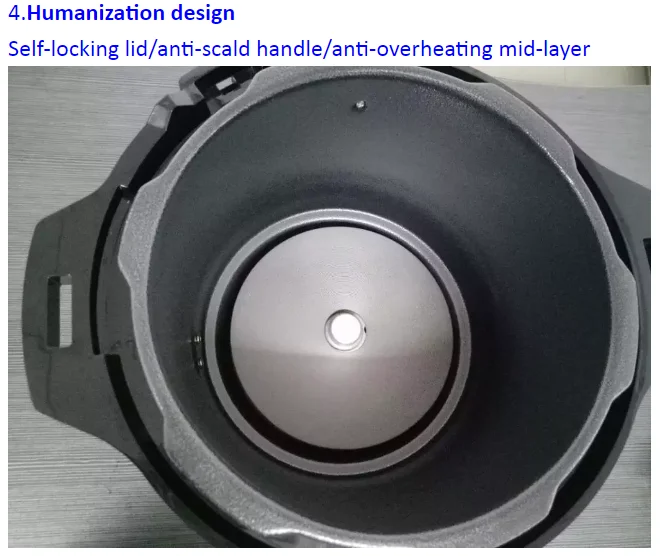 Big Capacity Commercial Multi-use Programmable Electric Pressure Cooker Big Capacity 6L Durable SS Housing 6
