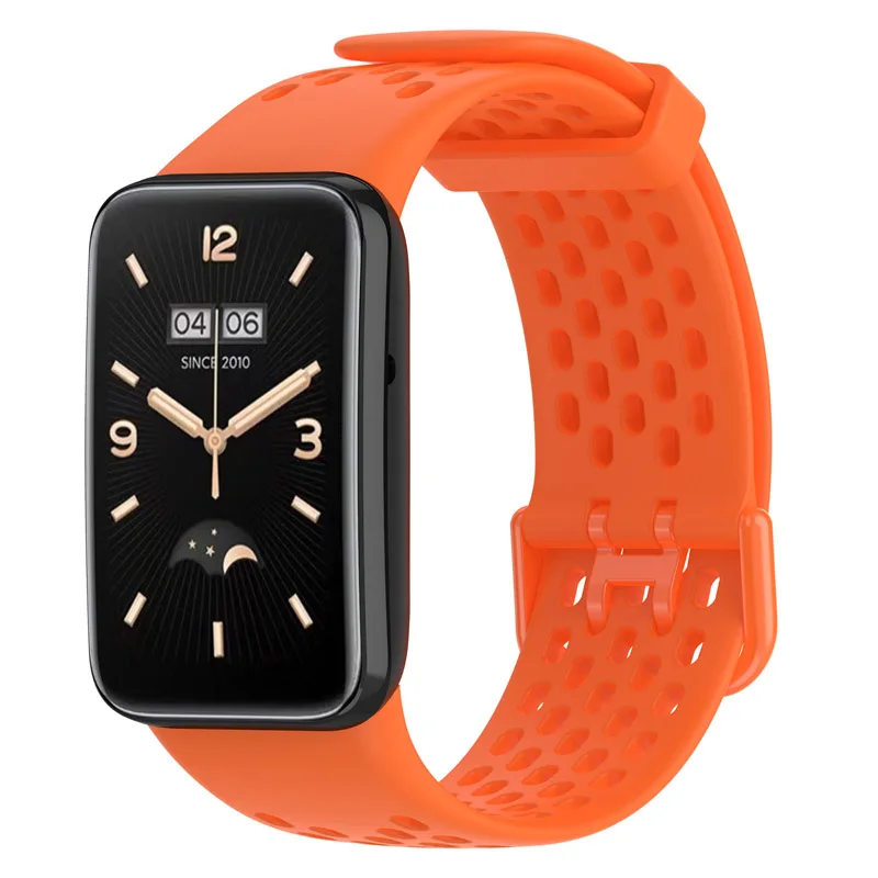 รูปสินค้า สายรัดข้อมือกีฬาซิลิโคนสำหรับ Xiaomi Mi Band 7 Pro