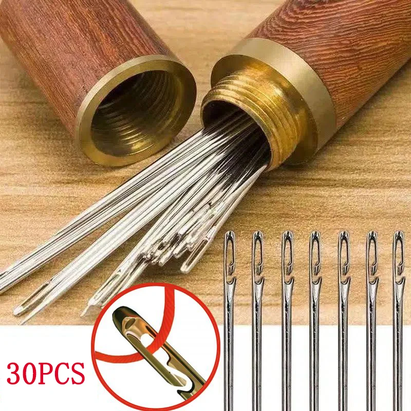 Blind Sewing Needles Needle For The Blind Elderly Needle side Hole Hand