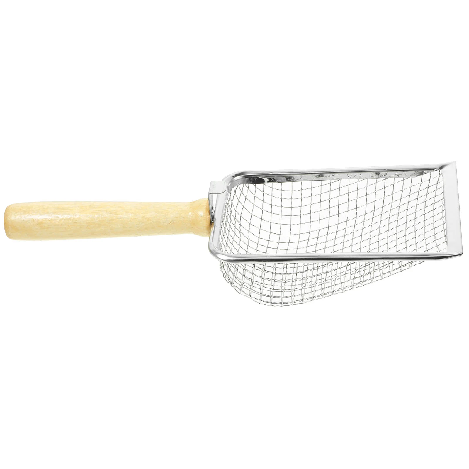 

Stainless Steel Cat Litter Scoop Pet Sifting Rock Sifter Metal Reptile Animal