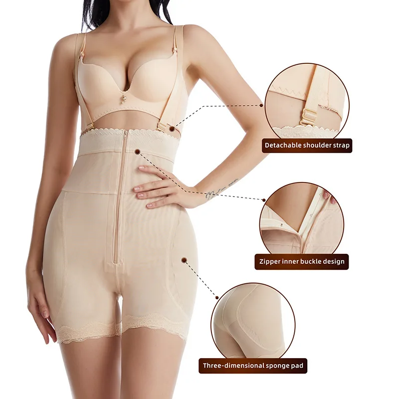 Detachable Straps Underbust Full Body Slimming Shapewear Assorted