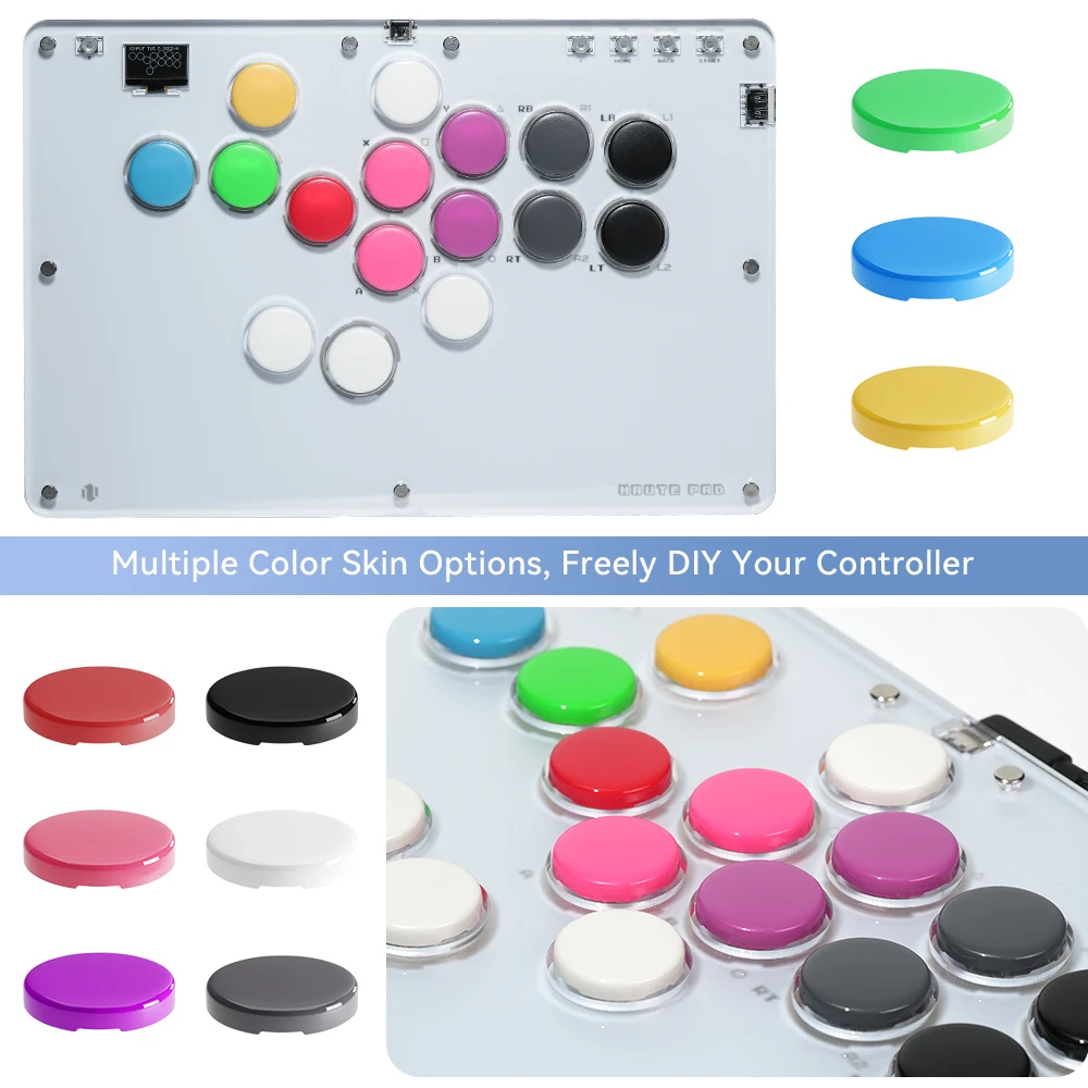 Hitbox Ultra レバーレスコントローラー （ボタン交換済み） Hitbox Ultra レバーレスコントローラー （ボタン交換済み） Hitbox