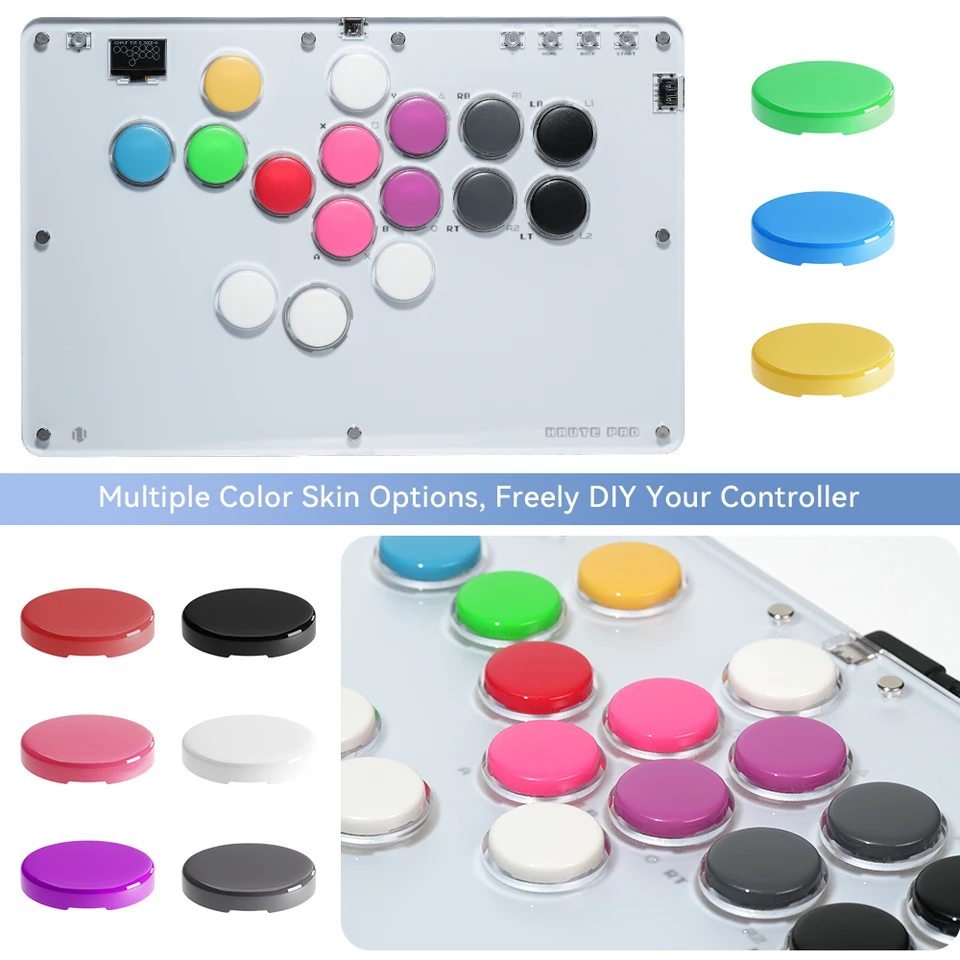 Hitbox Ultra レバーレスコントローラー （ボタン交換済み） Hitbox Ultra レバーレスコントローラー （ボタン交換済み） Hitbox