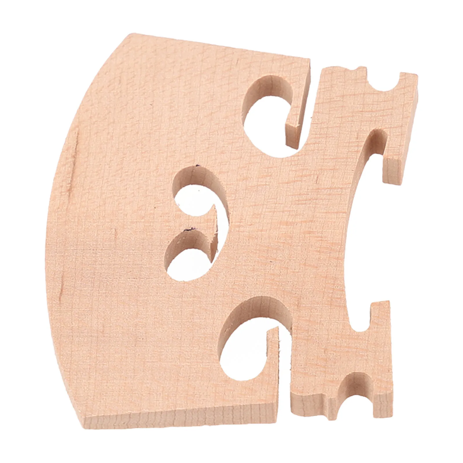 

4/4 3/4 1/4 1/2 1/8 1/10 1/16 Superior Maple Violin Bridge Perfect For Full Size And Fractional Size Instruments
