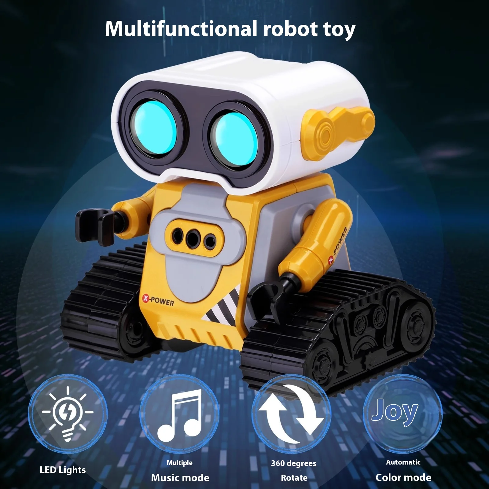 New Kid'S Rc Wall-E Intelligent Robot Rabbit Gesture Sensing Simulation Robot Rabbit Lighting Music Customize Remote Control Toy