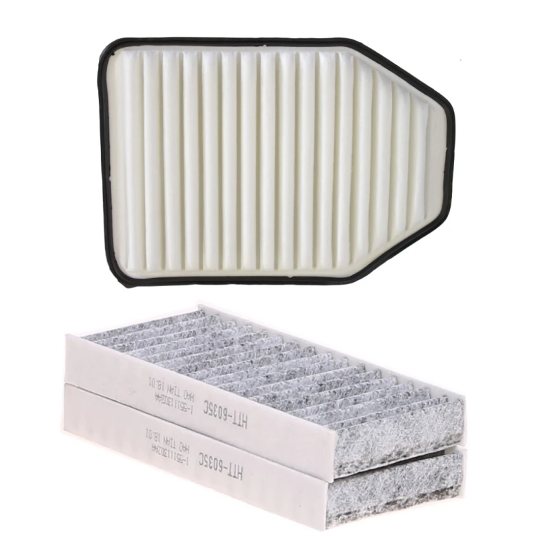 

Car Air Filter Cabin Filter For Jeep Wrangler 2.8TDI 3.0L 3.6L 3.8L 6.4L 2013 2014 2015 2016 2017-2023 53034018AD 1-55111302AA