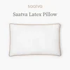 Latex Pillow - High Loft (6" - 7”) - Hypoallergenic Pillow with Shredded Latex Core -Breathable -Machine Washable Organic Cotton 2