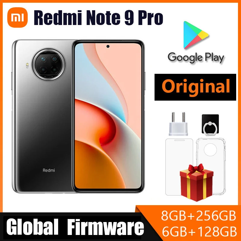 Xiaomi Redmi Note 9 Pro Smartphone 5G Snapdragon 750G Octa Core 108Mp Quad Camera 4820Mah Cellulare