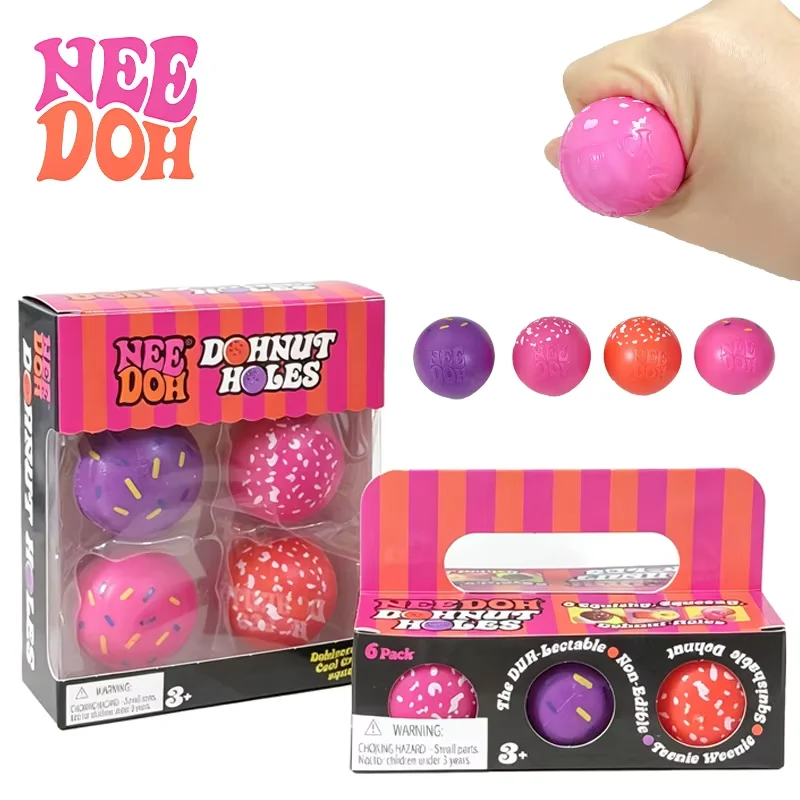 Nee Doh Nice Cube Stress and Anxiety Relief Toy - Soft Squeeze Sensory Soother